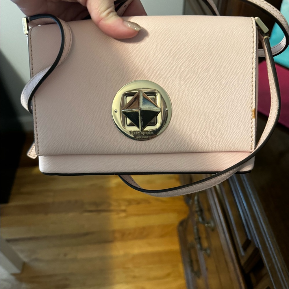 Light Pink Cross Body Bag